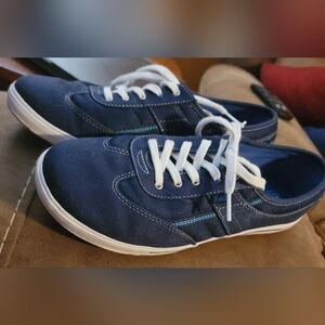 Keds Women's Craze T-Toe Navy Blue Lace-Up Sneakers 9.5W